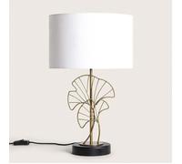 Lampe à Poser Métal Palm Blanc