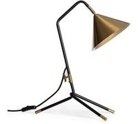 TechBrey Lampe à Poser Métal Pericles Noir 195 mm Noir