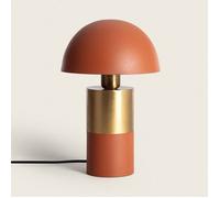Lampe à Poser Métal Tanev Lis Terre cuite