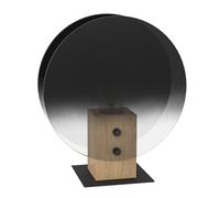 Lampe à poser MILLENA E27 1X40W en acier noir D220mm