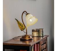 Lampe à poser Miranda 1 lampe, bronze ONLI, bronze, Salon / Salle à manger, Métal, Florentin, Lampe à poser