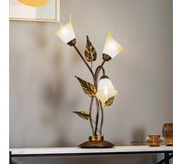 Lampe à poser Miranda 3 lampes, bronze ONLI, bronze, Salon / Salle à manger, Métal, Florentin, Lampe à poser