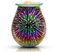 LAMPE A POSER Mixte - La créativité Lampe d'aromathérapie en verre 3D - Gris YH™