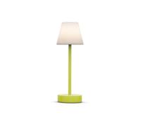 Lampe à poser - MOOVERE - 30 - Rechargeable - Vert citron - Design contemporain