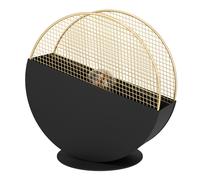 Lampe à poser MUMBLES E27 1X40W en acier noir et or 280x90x285mm