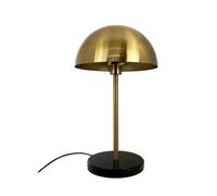 Lampe à Poser Nancy de La Collection Française Dyberg Larsen, Laiton/ Noir/marbre