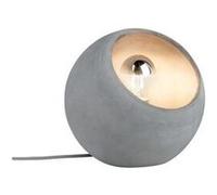 Paulmann 79663 Neordic Ingram Lampe de table, max. 1x10W, E27, Gris, 230V, Béton