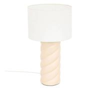Lampe à Poser en Céramique "Noly" 44cm Beige