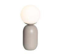 Nordlux Notti Lampe de table en métal gris IP20 E14