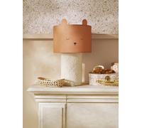 Lampe à poser Ourson pied en bouclette cannelle TU