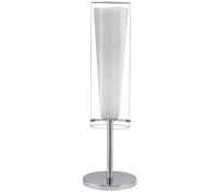 Lampe à poser PINTO E27 1X40W en acier chrome D110mm