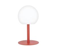 Xanlite - Lampe à poser POP - boule terracota rechargeable en métal LED IP44, 400 lumens, CCT et dimmable, hauteur ajustable - LP16BTRCCT ROUGE G