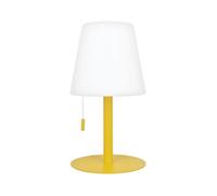 Xanlite Lampe à poser POP LP16CJRCCT - métal rechargeable USB, 400 lm, CCT réglable, IP44 - Moutarde