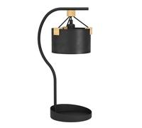 Lampe à poser POTOSI E27 1X40W en acier noir 330x230x650mm
