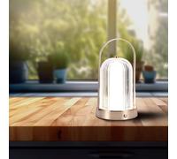 Lampe de table rechargeable antique - Bronze - IP20 - 1W - 55 Lumens - 3IN1