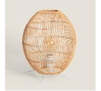 Lampe à Poser Rotin Sagra Naturel