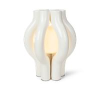 Lampe à Poser Sculpture Lumineuse HALO en Céramique de Louise Roe