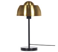 Lampe À Poser Senette Métal Noir-Doré Noir