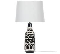 Lampe À Poser Shebelle Céramique Noir Blanc