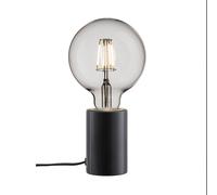 Nordlux Lampe de table SIV 45875003 – Marbre noir, douille E27
