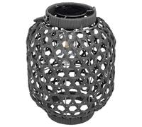 Lampe à Poser Solaire "Tola" 32cm Gris Galet