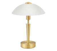 Lampe à poser SOLO 1 E14 1X40W en acier laiton mat D260mm