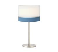 Lampe à poser SPALTINI E27 1X60W en acier nickel mat D350mm