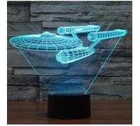 Lampe a Poser Star Trek Warrior tactile d'illusion LED 3D