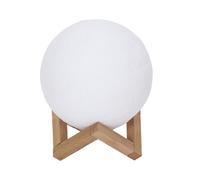 Lampe à Poser Tactile "Lune" 15cm Blanc