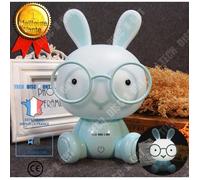 Lampe à poser - TD® - Veilleuse Enfant LED - Lapin - Rechargeable USB - Luminosité réglable