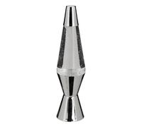 Atmosphera - Lampe à poser champignon secteur lava argent h36,5cm