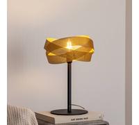 Lampe à poser Tornado Domiluce, doré, Salon / Salle à manger, Métal, Moderne, Lampe à poser