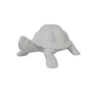 Lampe à poser tortue en porcelaine blanche 31.5 cm