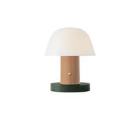Lampe à Poser &Tradition Setago JH27 Beige/ Vert