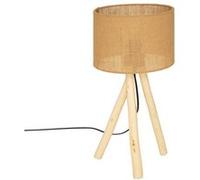 Lampe Seav, peuplier, marron, H52 cm Marron