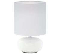 Eglo Lampe de table 93046 – Céramique, E14 – Blanc