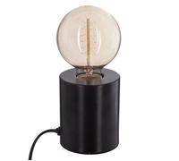 Lampe à Poser "Tube" 10cm Noir