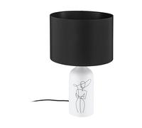 Lampe à poser VINOZA E27 1X40W en céramique blanc D300mm