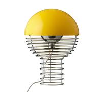 Lampe à Poser Wire Ø30 Chrome/Jaune