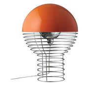Lampe à Poser Wire Ø40 Chrome/Orange