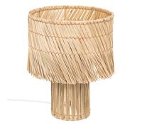 Atmosphera Lampe à poser Yoni roseau H34 cm