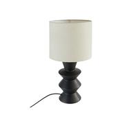 Lampe à Poser en Céramique "Yulia" 40cm Noir