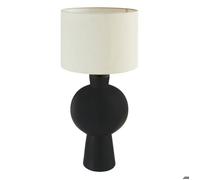 Atmosphera Lampe à poser Yulia 59 cm Céramique Noir Intérieur