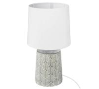 Lampe À Poser "Zébra" 35cm Gris