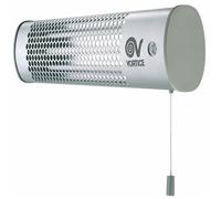 Vortice 70015 Interno Grigio 1800W Stufetta elettrica a raggi infrarossi stufetta elettrica VOR70015