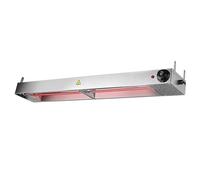 Lampe à réchauffeur de réchauffeur de Nourriture Chauffage à Bande électrique 36 U201d - 30-85 ℃ Lampe chauffante de 36 Pouces pour la Restauration du Restaurant, Gardez la Vaisselle Chaude, Lampe