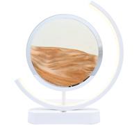 Lampe à Sable Mouvant LED Design 32 cm - Ambiance Relaxante - Orange
