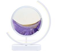 Lampe à Sable Mouvant LED Design 32 cm - Ambiance Relaxante - Violet