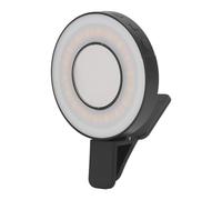 Lampe à Selfie Magnétique, Lumière de Remplissage LED Compatible avec Les Téléphones iOS Séries 12 13 14, Lampe Vidéo à Clip Rechargeable 2500-9000K 36 LED, Lumière de