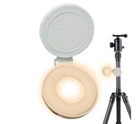 Lampe à selfie pour téléphone avec support magnétique, réglable à 360 degrés, anneau lumineux portable avec miroir pour maquillage, appels vidéo, conférence, enregistrement de vlog, création de